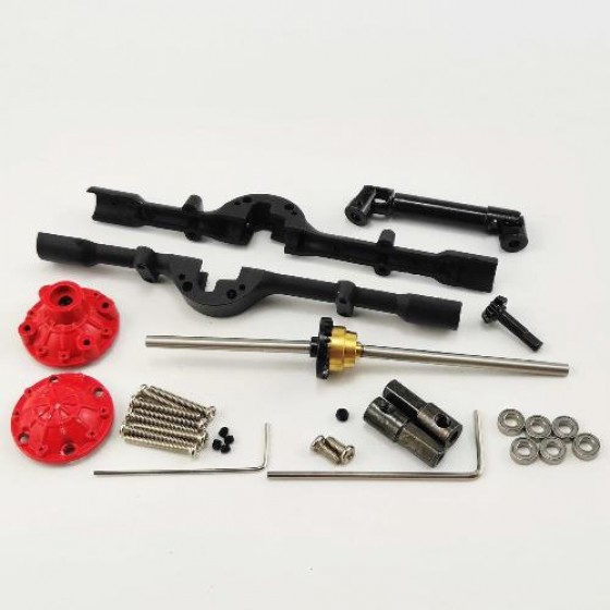 Metal Axle with CVD for WPL D12- B Type Black
