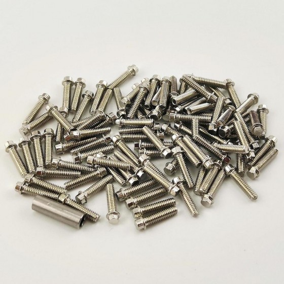 M2x8mm Scale Screw Kit for Beadlock Ring with Nut Tool