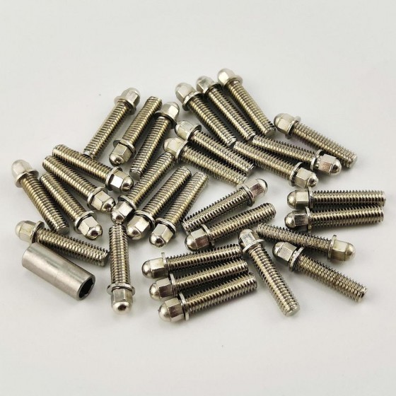 M3x12mm Scale Screw Kit for Beadlock Hub/Ring with Nut Tool