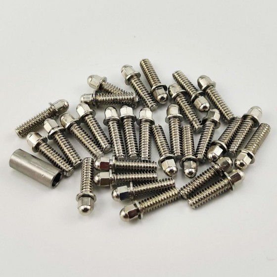 Inch 1/8 Thread M3x10mm Scale Screw Kit for Beadlock Hub/Ring with Nut Tool
