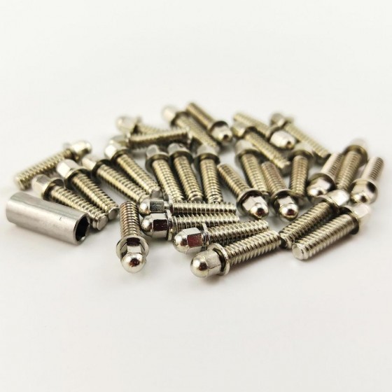 Inch 1/8 Thread M3x10mm Scale Screw Kit for Beadlock Hub/Ring with Nut Tool
