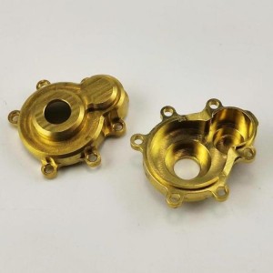 Brass Spindle/Rear Hub Outer Portal Housing Set for Redcat GEN8 14gx2