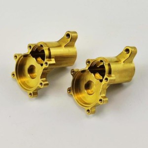 Brass Rear Hub Inner Portal Housing Set for Redcat GEN8 40gx2