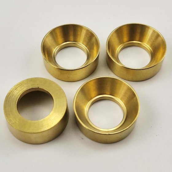 Brass Wheel Weight for SCX24 (9.5g Brass Kmc Machete Wheel Weights)