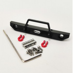 Alloy Front Bumper Set for SCX24 (Front Bumper Fairlead Light Buckets)