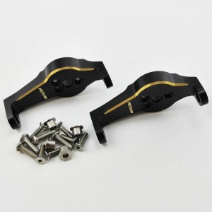 Brass C Cup / Steering Mount Set -Black for (TRX-4)