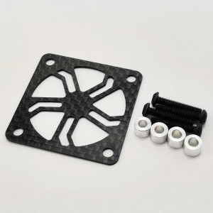 Carbon Fiber Fan Cover for 40x40mm Size