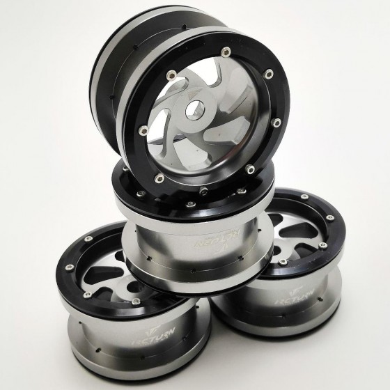 Vortex Ti-Color​ ​2.2'' Aluminum Beadlock Crawler Wheels 4pcs