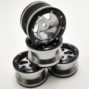Vortex Ti-Color​ ​2.2'' Aluminum Beadlock Crawler Wheels 4pcs