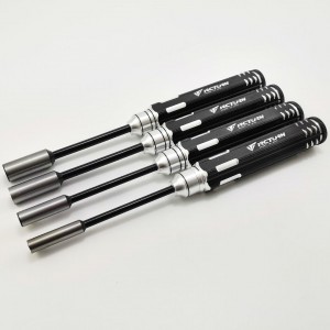 Drill Black Classic Nut Drivers Set 4pcs Box4.0/5.5/7.0/8.0mm