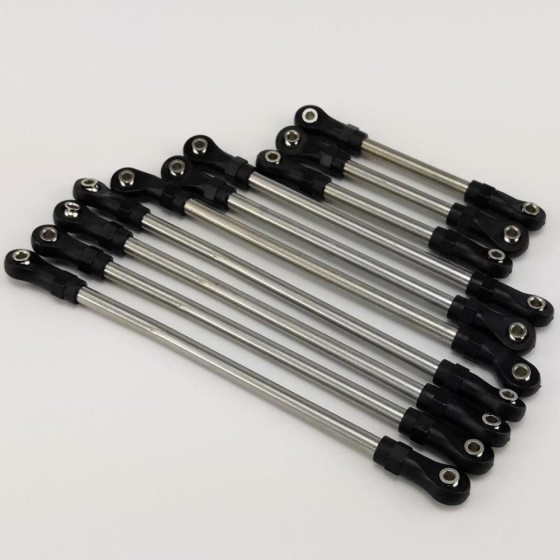 Crawler Wheelbase Links 150/125/87 (5.0mm Rod) 324 Wheelbase, 10pcs/set (for TRX-4)