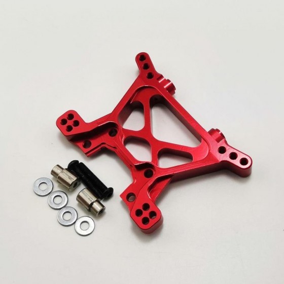 Alumium Front Shock Tower Set - Red for Traxxas Stampede Slash Rustler 4x4