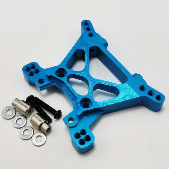 Alumium Front Shock Tower Set - Blue for Traxxas Stampede Slash Rustler 4x4