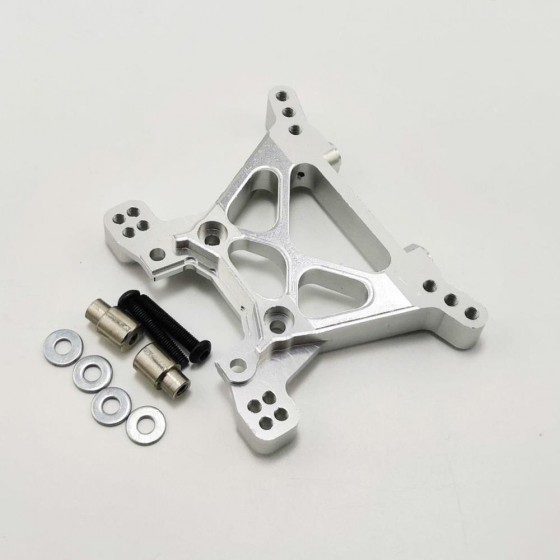 Alumium Front Shock Tower Set - Silver for Traxxas Stampede Slash Rustler 4x4