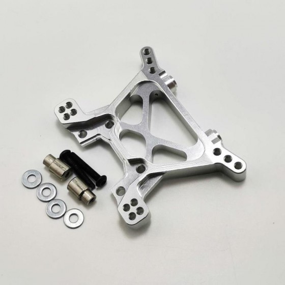 Alumium Front Shock Tower Set - Silver for Traxxas Stampede Slash Rustler 4x4