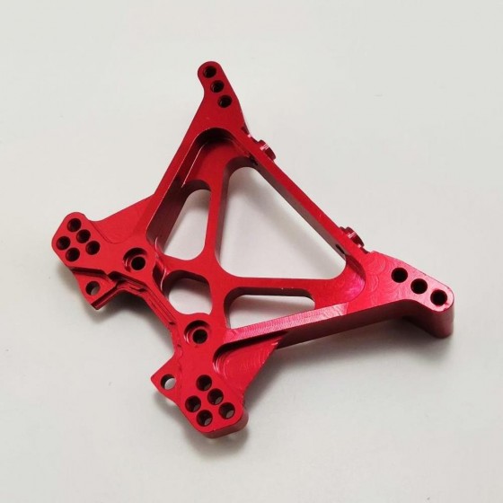 Alumium Rear Shock Tower Set - Red for Traxxas Stampede Slash Rustler 4x4