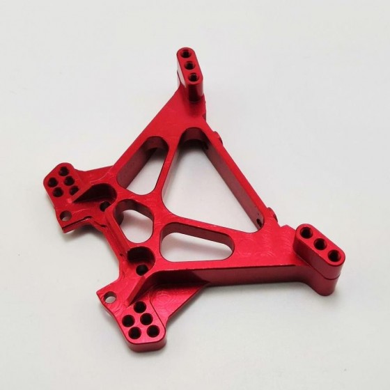 Alumium Rear Shock Tower Set - Red for Traxxas Stampede Slash Rustler 4x4