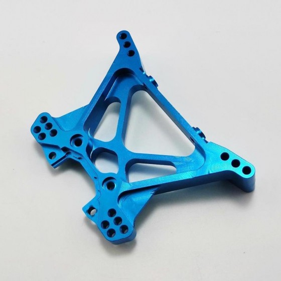Alumium Rear Shock Tower Set - Blue for Traxxas Stampede Slash Rustler 4x4