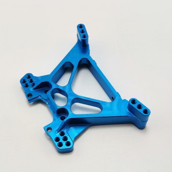 Alumium Rear Shock Tower Set - Blue for Traxxas Stampede Slash Rustler 4x4