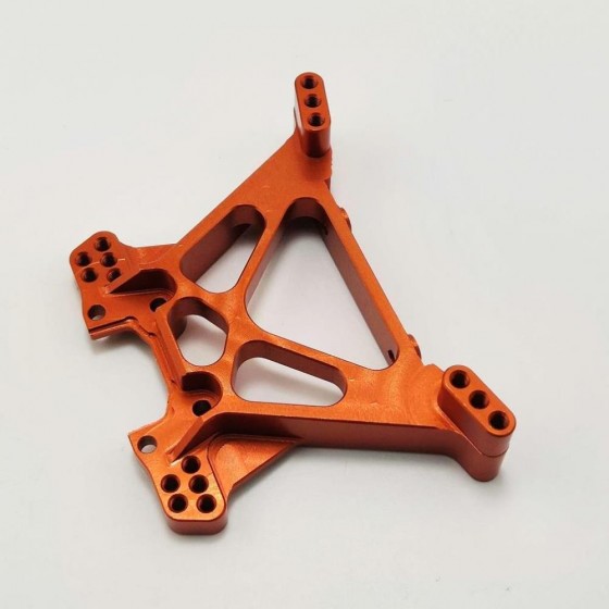 Alumium Rear Shock Tower Set - Orange for Traxxas Stampede Slash Rustler 4x4