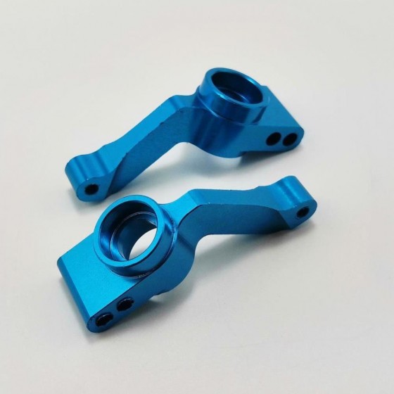 Alumium Rear Hub Set - Blue for Traxxas Stampede Slash Rustler 4x4