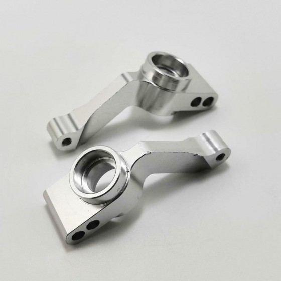 Alumium Rear Hub Set - Silver for Traxxas Slash 4x4