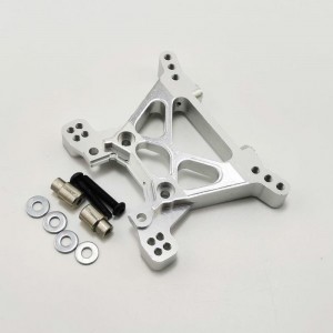 Alumium Front Shock Tower Set - Silver for Traxxas Stampede Slash Rustler 4x4