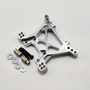 Alumium Front Shock Tower Set - Silver for Traxxas Stampede Slash Rustler 4x4