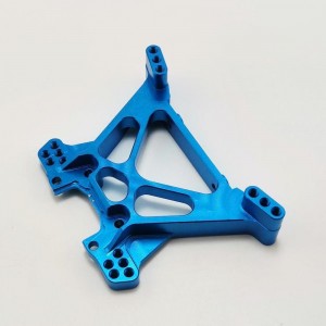 Alumium Rear Shock Tower Set - Blue for Traxxas Stampede Slash Rustler 4x4