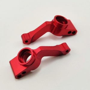 Alumium Rear Hub Set - Red for Traxxas Stampede Slash Rustler 4x4