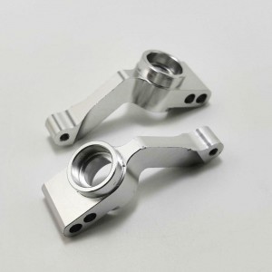 Alumium Rear Hub Set - Silver for Traxxas Slash 4x4