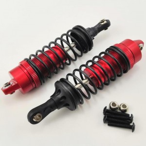 Alumium Front Spring Set - Red for Traxxas Stampede Slash Rustler 4x4