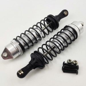 Alumium Rear Spring Set - Silver for Traxxas Stampede Slash Rustler 4x4