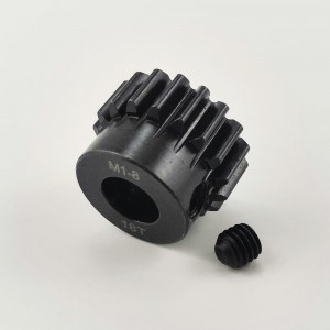 8mm Bore M1 - 18T Hardened Steel Pinion Gear with M5 Set Screw For 1/5 RC Cars