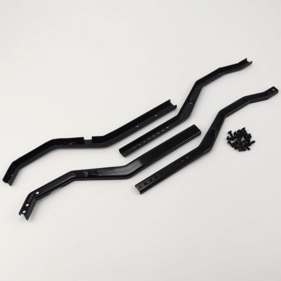 Metal Frame Rail Set for SCX10 III - Black
