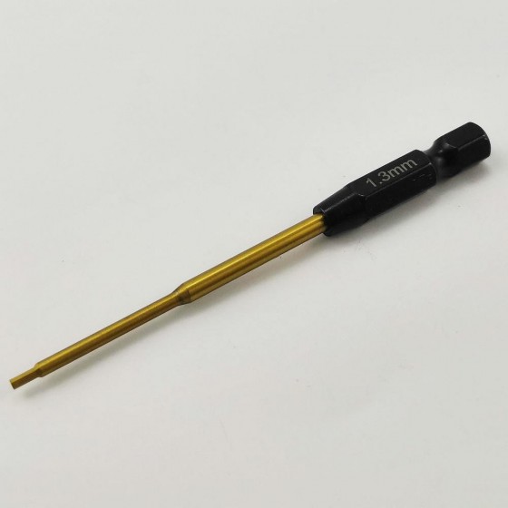 RC Power Tool Tip (6.35mm/1/4) Hex1.3 (78mm) 1pc