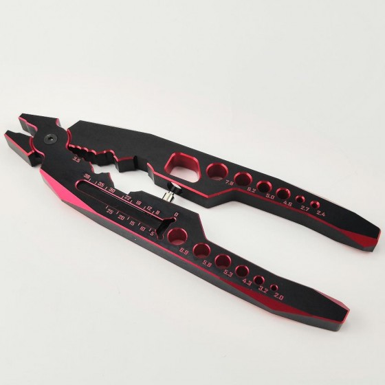 Shock Shaft Plier B Style - Red Side