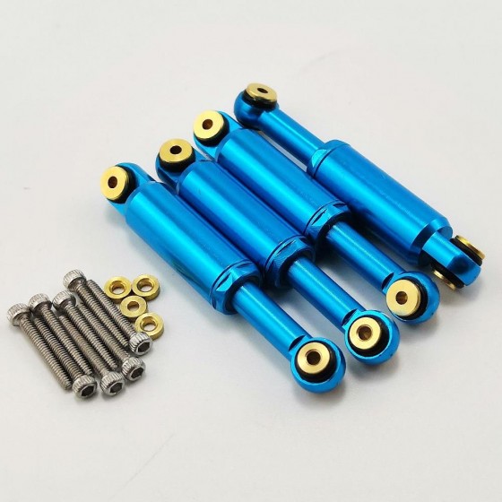 Alloy Shocks with Built-in Shocks Set - Black for SCX24 4pcs/se