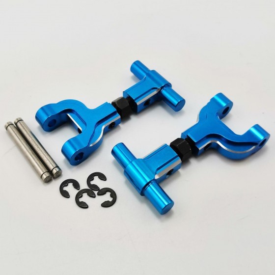 Aluminum Adjustable Rear Upper Arm Set  For TT02 