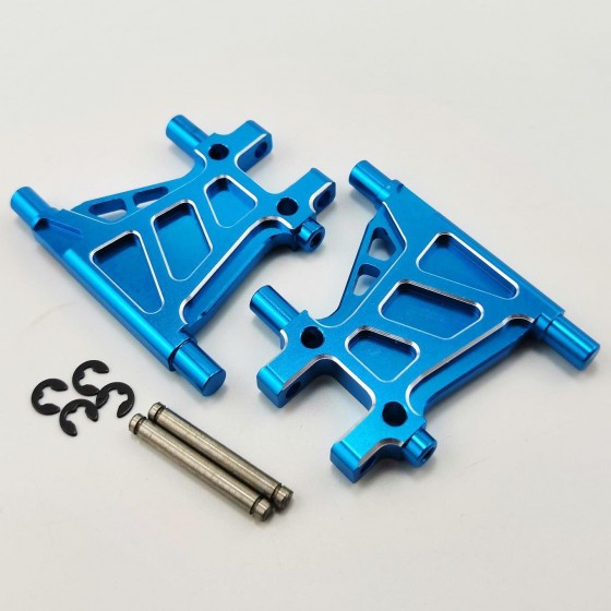 Aluminum Rear Lower Arm Set  For TT02 - Blue
