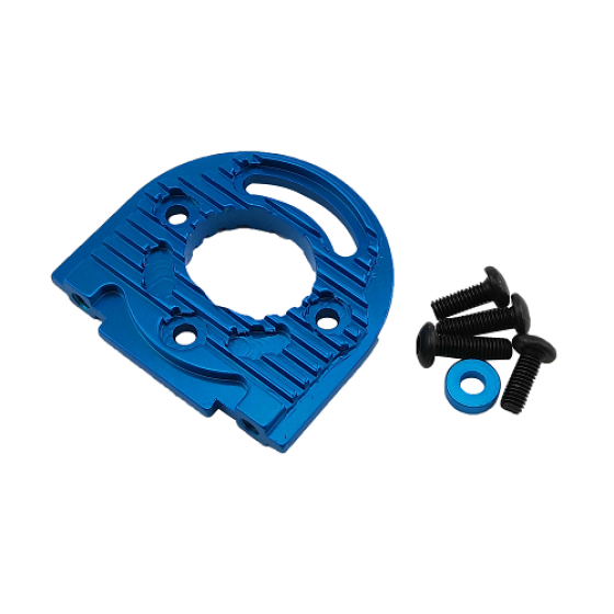 Aluminum Adjustable Motor Mount - Blue For TT02 TT02B  RTOR01009: Blue 2pcs/set