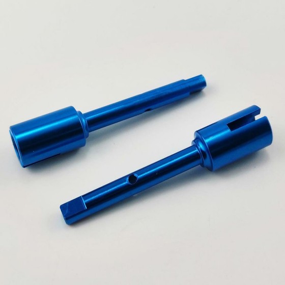 Aluminum Center Drive Shaft For TT02 TT02B #TT02-016BU RTOR01013B: Blue