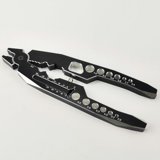 Shock Shaft Plier B Style RTT21002B: Silver Side 1pc/set