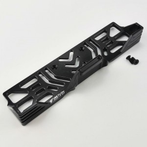 Aluminum Battery Mount for SCX10 III - Black (Battery Tray Set)