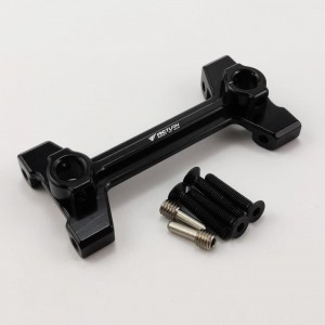 Aluminum Upper Brace of Rear Shock Tower Mount for SCX10 III - Black (Upper Shock Tower Brace)