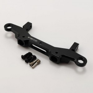 Aluminum Rear Body/Bumper Mount for SCX10 III - Black (Body/Bumper Mounts Chassis Rear)