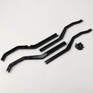 Metal Frame Rail Set for SCX10 III - Black