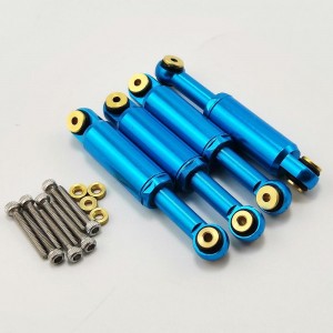 Alloy Shocks with Built-in Shocks Set - Black for SCX24 4pcs/se