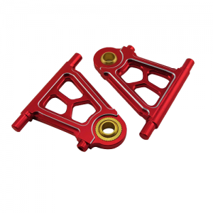 Aluminum Front Lower Arm Set  For TT02  RTOR01004A: Red