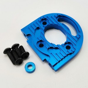 Aluminum Adjustable Motor Mount - Blue For TT02 TT02B  RTOR01009: Blue 2pcs/set